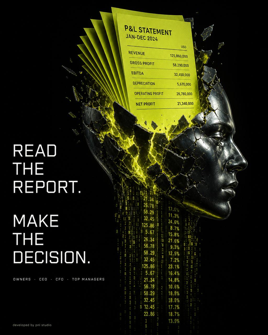 "Read the report. Make the decision."